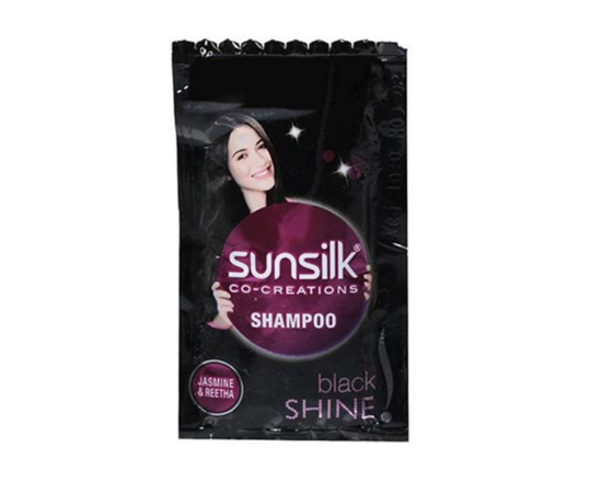 Sunsilk Stuning Black Shine Shampoo, 5.5ml