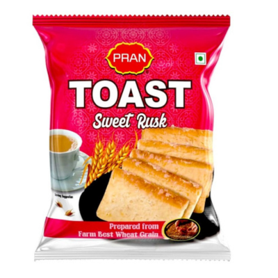 Pran Toast Sweet Biscuit -প্রাণ টোস্ট 250gm