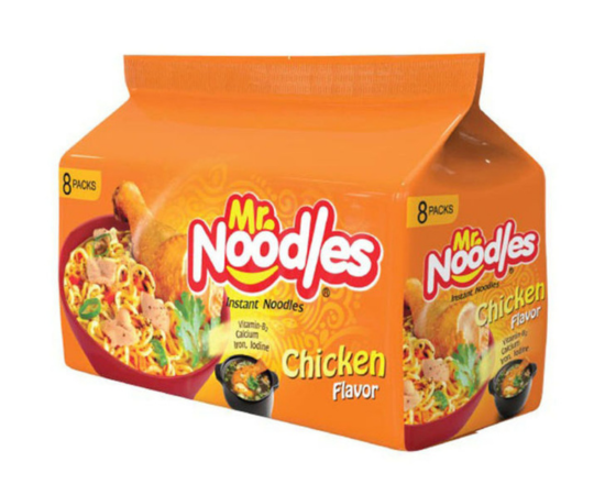 Mr. Noodles Instant Noodles Chicken Flavor (8pcsx62g)=496gm