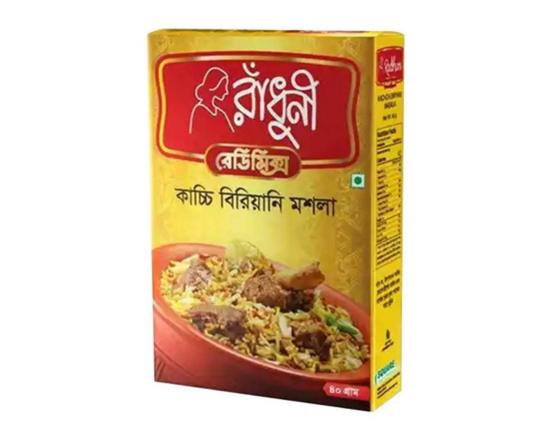 Radhuni kacci Biriani masala রাঁধুনী কাচ্চি বিরিয়ানি মশলা  100g