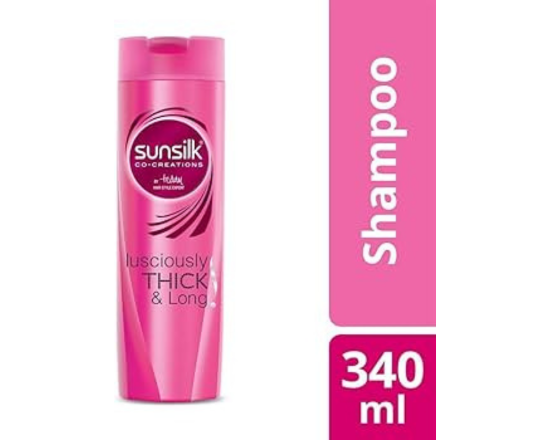 Sunsilk Lusciously Thick and Long Shampoo, 340ml, Code