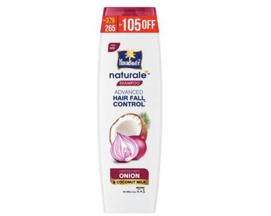 Parachute Naturale Advanced Hair Fall Control Shampoo with Onion & Coconut