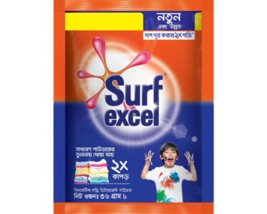 Surf Excel Washing Powder - 36 gm