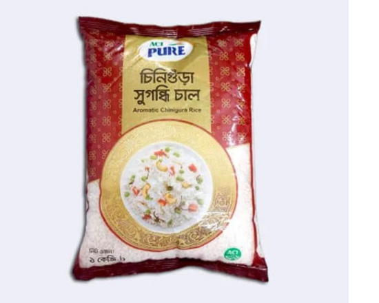 ACI Pure Chinigura Rice (এ সি আই পিওর চিনিগুঁড়া চাল )- 1 kg
