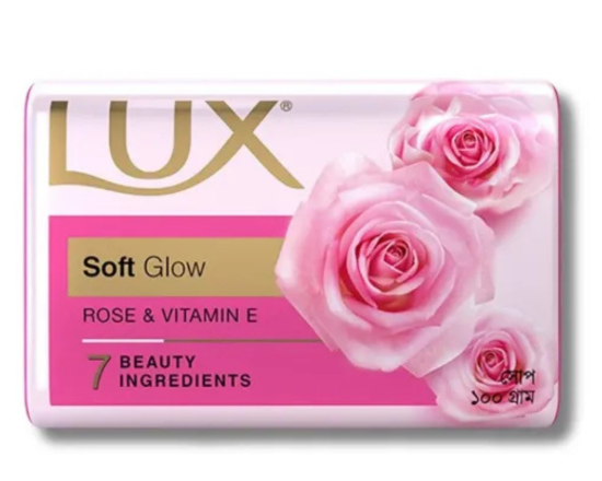 Lux Soap Bar Soft Glow  Rose  100g