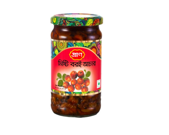 Pran Boroi Sweet Pickle প্রাণ মিষ্টি বড়িই আচার 350g