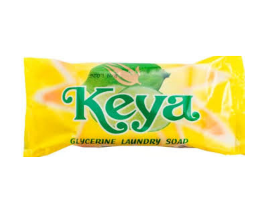 Keya Glycerine Laundry Soap (Yellow) 125gm